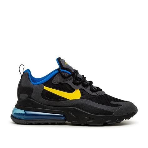 nike air max 270 react schwarz blau|air max 270 react review.